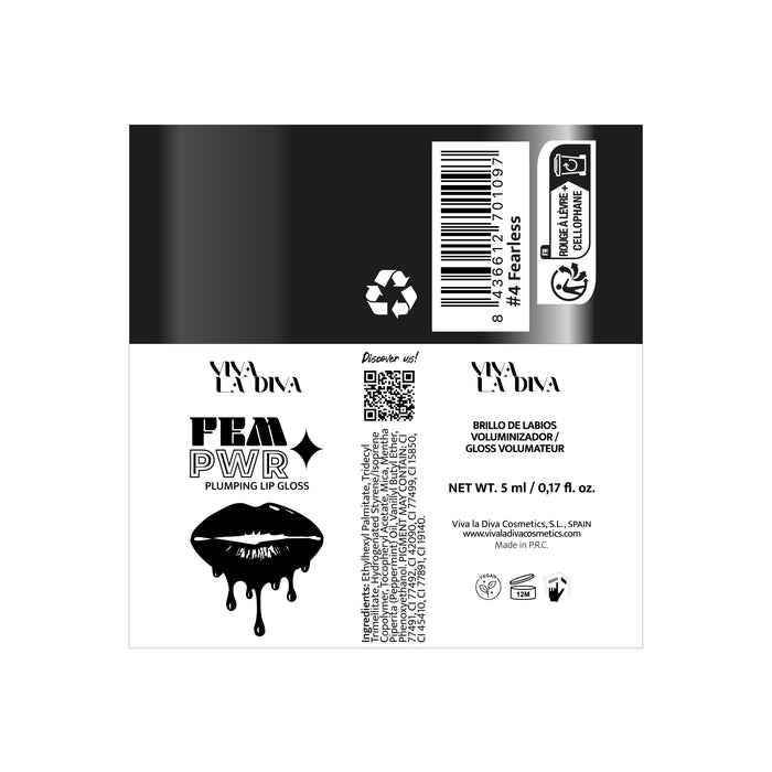 Brillos de Labios Voluminizador Fem-power - Viva la Diva : Fearless - 1
