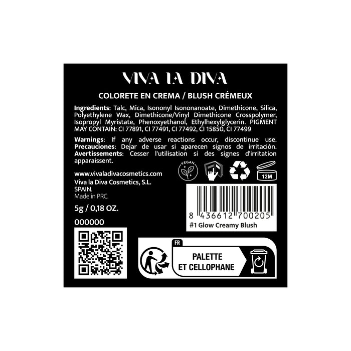 Colorete en Crema Glow - Viva la Diva - 1