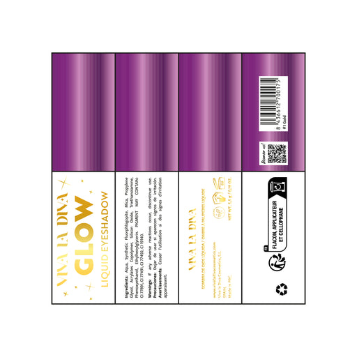 Sombra de Ojos Líquida Glow - Viva la Diva - 1