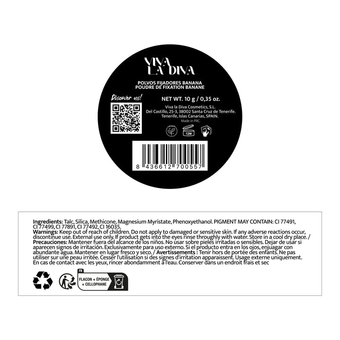 Polvos Sueltos Fijadores Ex-perience - Viva la Diva : Polvos Banana Heartbroken - 1