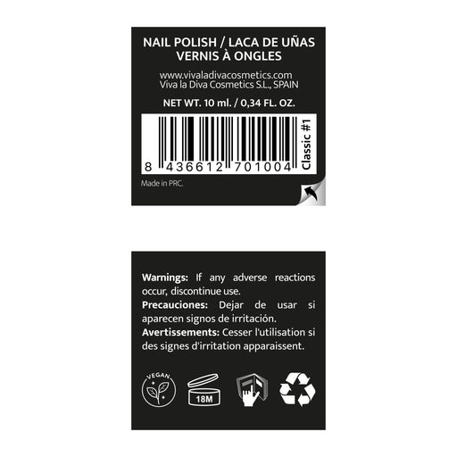 Esmalte de Uñas Hot Trends Classic French Manicure - Viva la Diva - 1