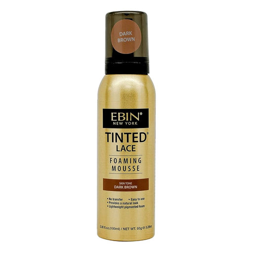 Tinted Lace Foaming Mousse 100 ml - Ebin New York : Dark Brown - 1