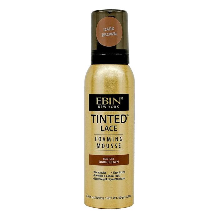 Tinted Lace Foaming Mousse 100 ml - Ebin New York : Dark Brown - 1