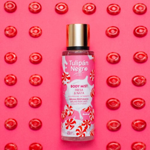Body Mist Fresa & Nata 250ml - Tulipan Negro - 1