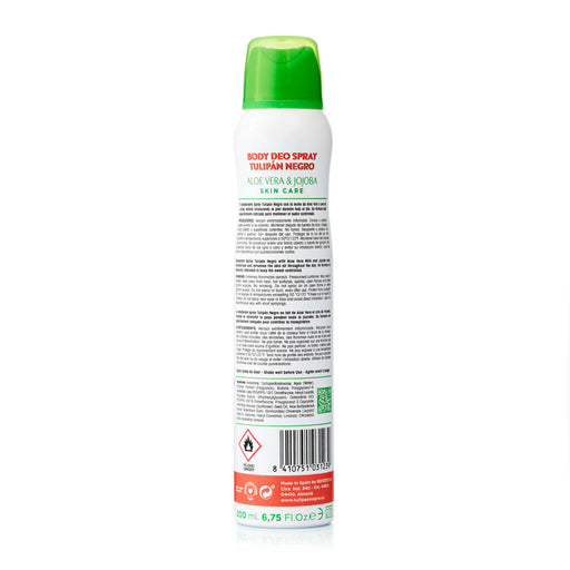 Desodorante en Spray Aloe Vera y Jojoba 200ml - Tulipan Negro - 2