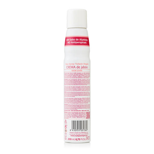 Desodorante en Spray Crema de Jabón 200 ml - Tulipan Negro - 2