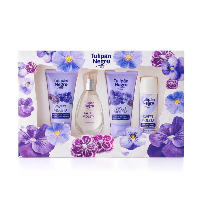 Set de Regalo Gourmand - Tulipan Negro : Sweet Violeta - 1