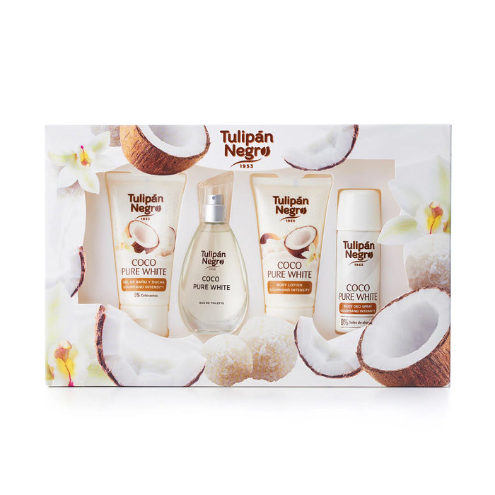 Set de Regalo Gourmand - Tulipan Negro : Coco Pure White - 1