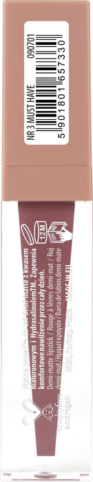 Epic Liquid Lipstick - Semi-matte - 1 unidad - Nam : nr 3 - 2