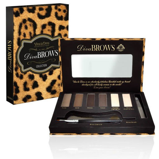 Paleta de Sombras para Cejas - Diva Brows - Viva la Diva - 1