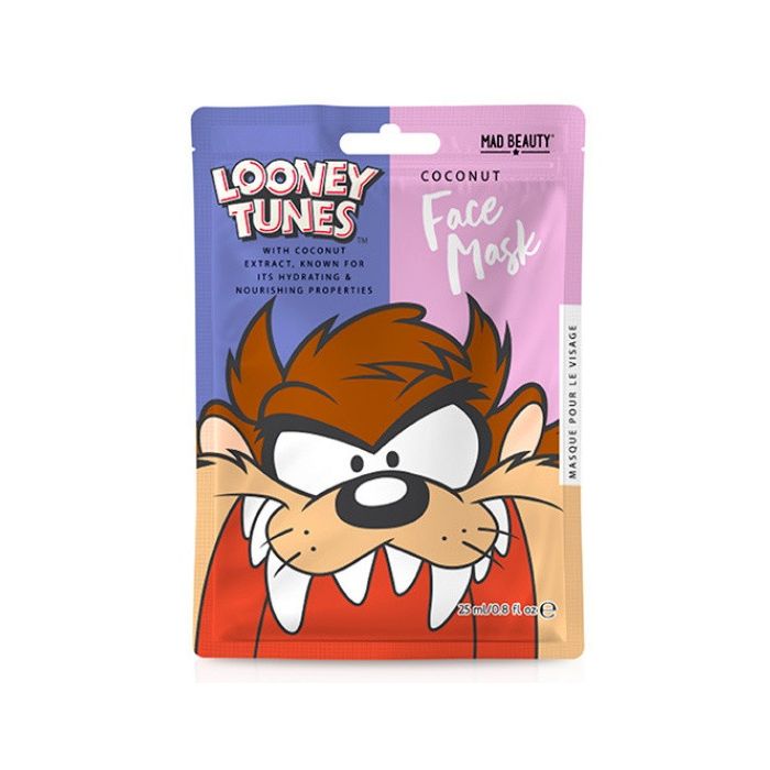 Mascarilla Facial Looney Tunes Taz - Mad Beauty - 1