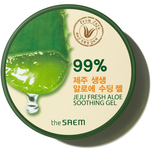 Gel Calmante Aloe Jeju Fresh 99% - The Saem : 300ML - 1