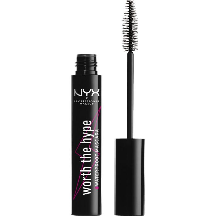 Máscara de Pestañas - Worth the Hype Waterproof - Professional Makeup - Nyx - 1