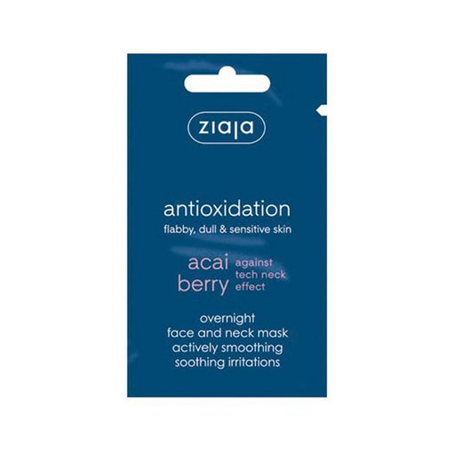 Mascarilla Nocturna Cremosa y Gruesa para Rostro y Cuello - Acai Berry - Ziaja - 1