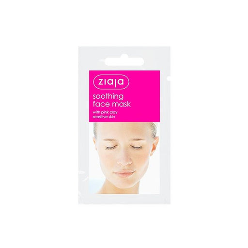 Mascarilla Facial Calmante con Arcilla Rosa 7 ml - Ziaja - 1