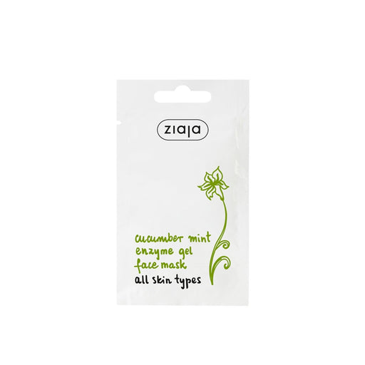 Mascarilla Facial Enzimática Piel Mixta/grasa Pepino y Menta 7 ml - Ziaja - 1