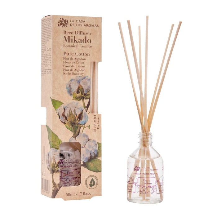 Mikado Botanical Pure Cotton 50 ml - La Casa de los Aromas - 1
