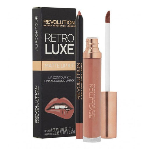 Retro Luxe Matte Lip Kit - Make Up Revolution: Reign - 2