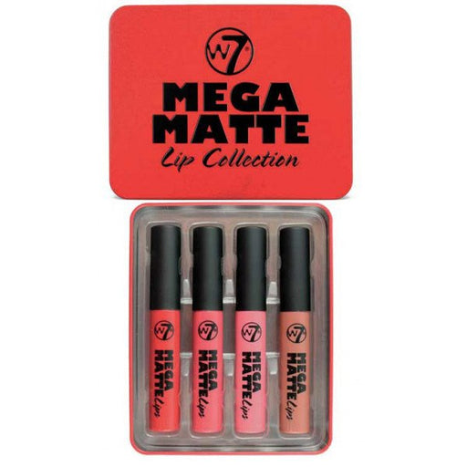Mega Matte Lip Collection: Set 4 Productos - W7 - 1