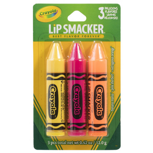 Crayola Lip Balm Trío: Set 3 Productos - Lip Smacker - 1