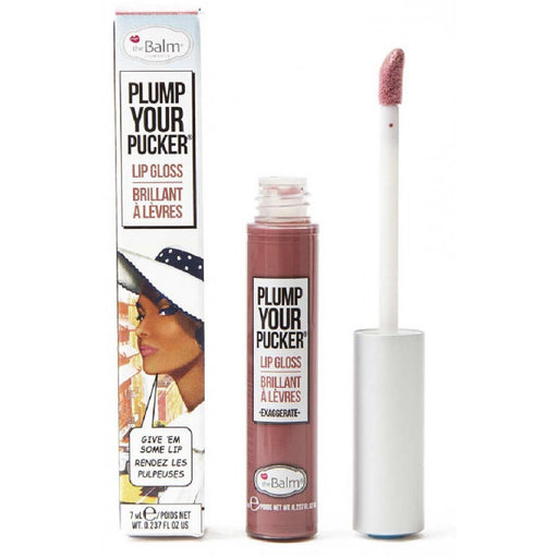Plump Your Pucker Lip Gloss - The Balm: Exagerate - 2