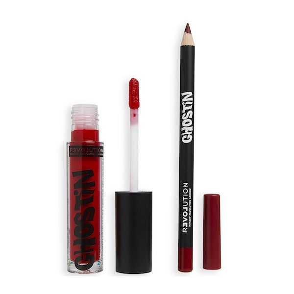 Relove Ghostin Lip Kit Matte - Make Up Revolution: Red Matte Swoon - 2