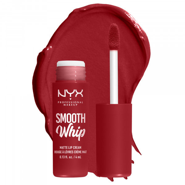 Labial Líquido Cremoso Mate Smooth Whip - Nyx: Velvet Roble - 12