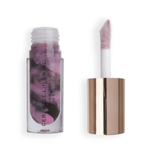 Lip Swirl Ceramide Gloss - Make Up Revolution: Cherry Mauve - 1