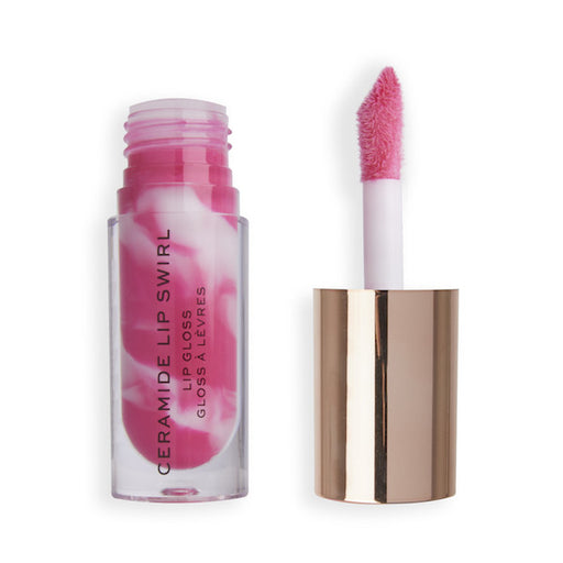 Lip Swirl Ceramide Gloss - Make Up Revolution: Berry Pink - 2