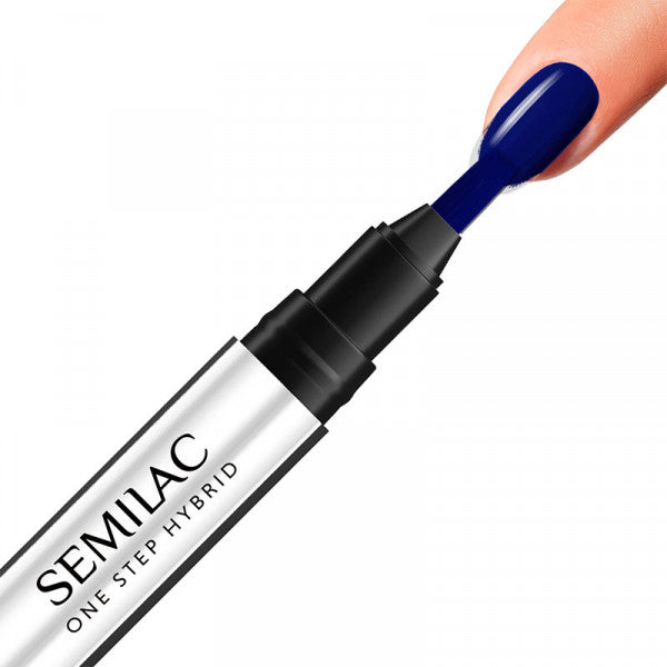 Marker Semipermanente One Step - Semilac: S890 Midnight Blue - 1