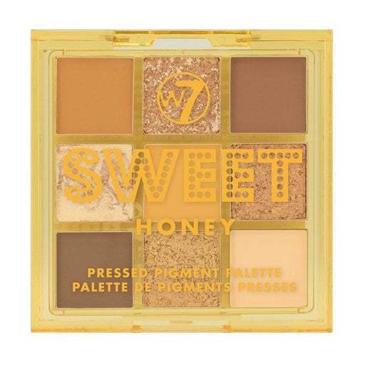 Sweet Pressed Pigment Palettes Paleta de Sombras - W7: Sweet Honey - 2