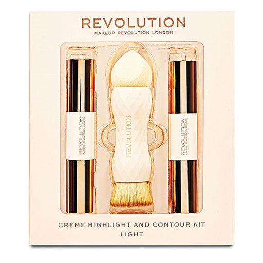 Kit Iluminador y Contorno en Crema - Make Up Revolution: Light - 1