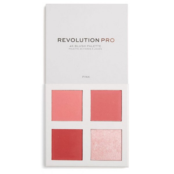 4k Blush Palette Paleta de Coloretes - Revolution Pro: Pink - 3