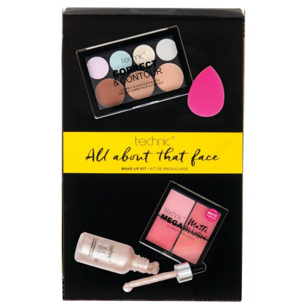 All About That Face Kit de Maquillaje: Set 4 Productos - Technic - Technic Cosmetics - 1