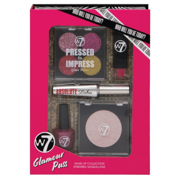Glamour Puss Make-up Collection: Set 5 Productos - W7 - 1