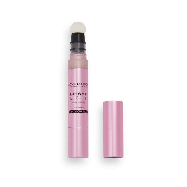 Iluminador Líquido Bright Light - Make Up Revolution: Beam Pink - 3
