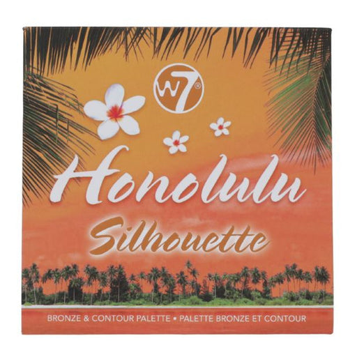 Honolulu Silhouette Bronze & Contour: Paleta - W7 - 1