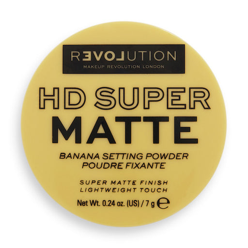 Polvos Sueltos Relove Hd Super Matte Banana Powder: 7 Gramos - Revolution Relove - 1