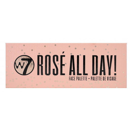 Rose All Day Eye Paleta de Sombras Facial - W7 - 1