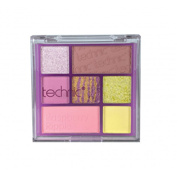 Paleta de Sombras con Pigmentos Prensados - Technic Cosmetics: Raspberry Ripple - 2