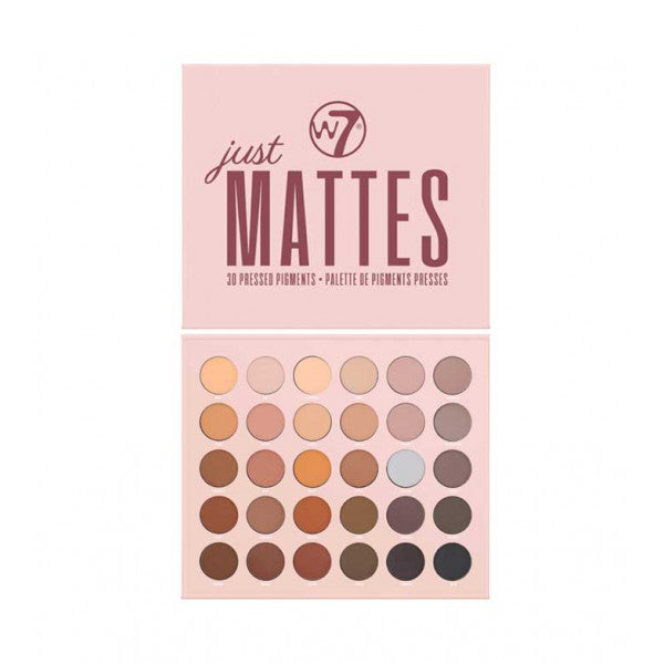 Just Mattes Paleta de Pigmentos Prensados - W7 - 1