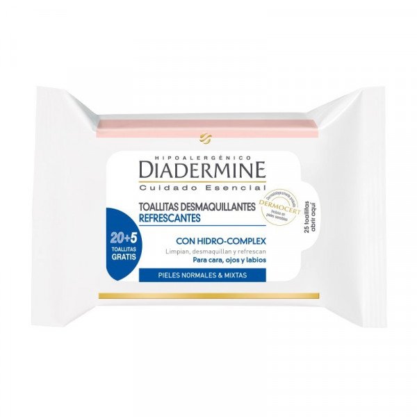 Toallitas Desmaquillantes Refrescantes - Diadermine - 1