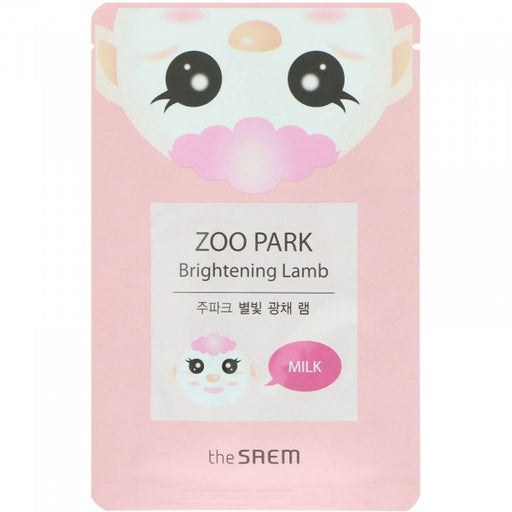 Zoo Park Brightening Lamb Mask: 25 ml - The Saem - 1