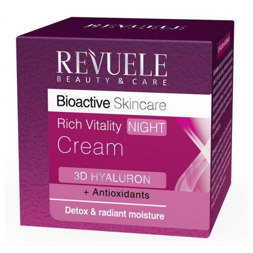 Crema de Noche Hidratante Rich Vitality - Revuele - 1