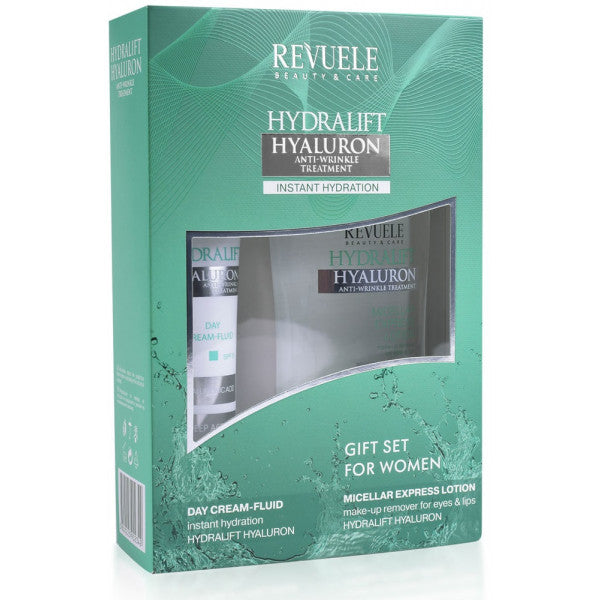Set Facial Hydralift Hyaluron Crema y Agua Micelar: Set 2 Productos - Revuele - 2