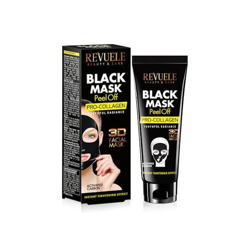 Black Mask Peel off Pro-collagen - Revuele: 80 ml - 1