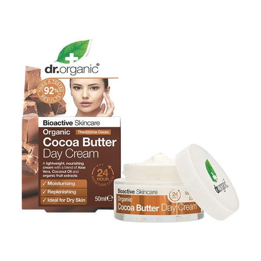 Cocoa Butter Crema de Día: 50 ml - Dr Organic - 1