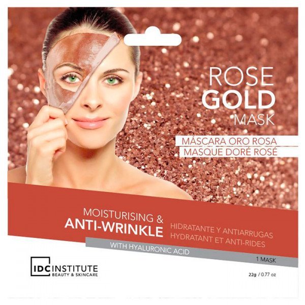 Mascarilla Antiarrugas Hidratante Rose Gold Mask - Idc Institute - 1