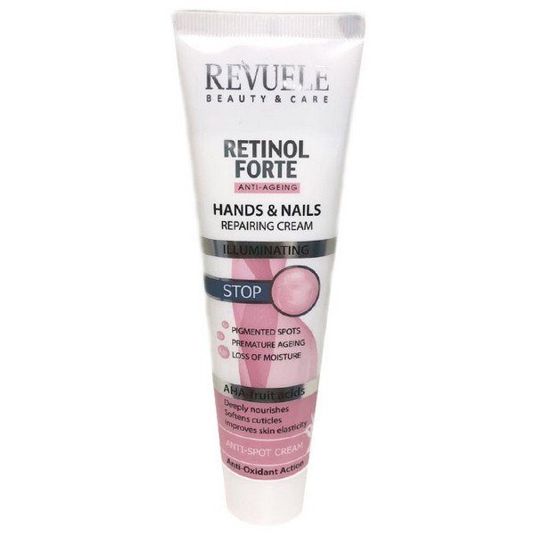 Crema Reparadora Manos y Uñas Retinol Forte - Revuele - 1