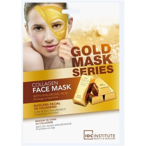 Gold Mascarilla Facial con Colágeno - Idc Institute - 1